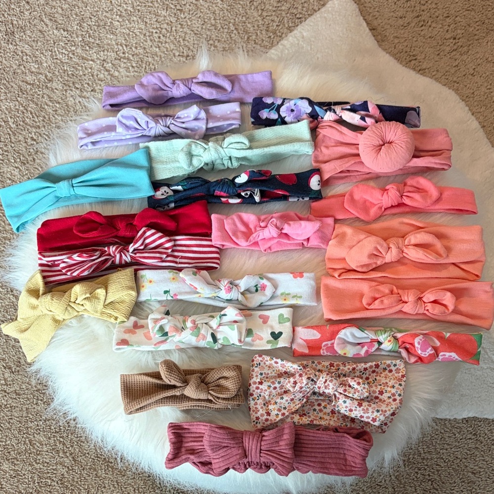 Colorful Kids Headband Set